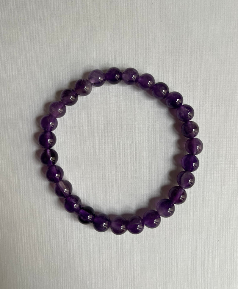 Bracelet Chakra Coronal en Améthyste