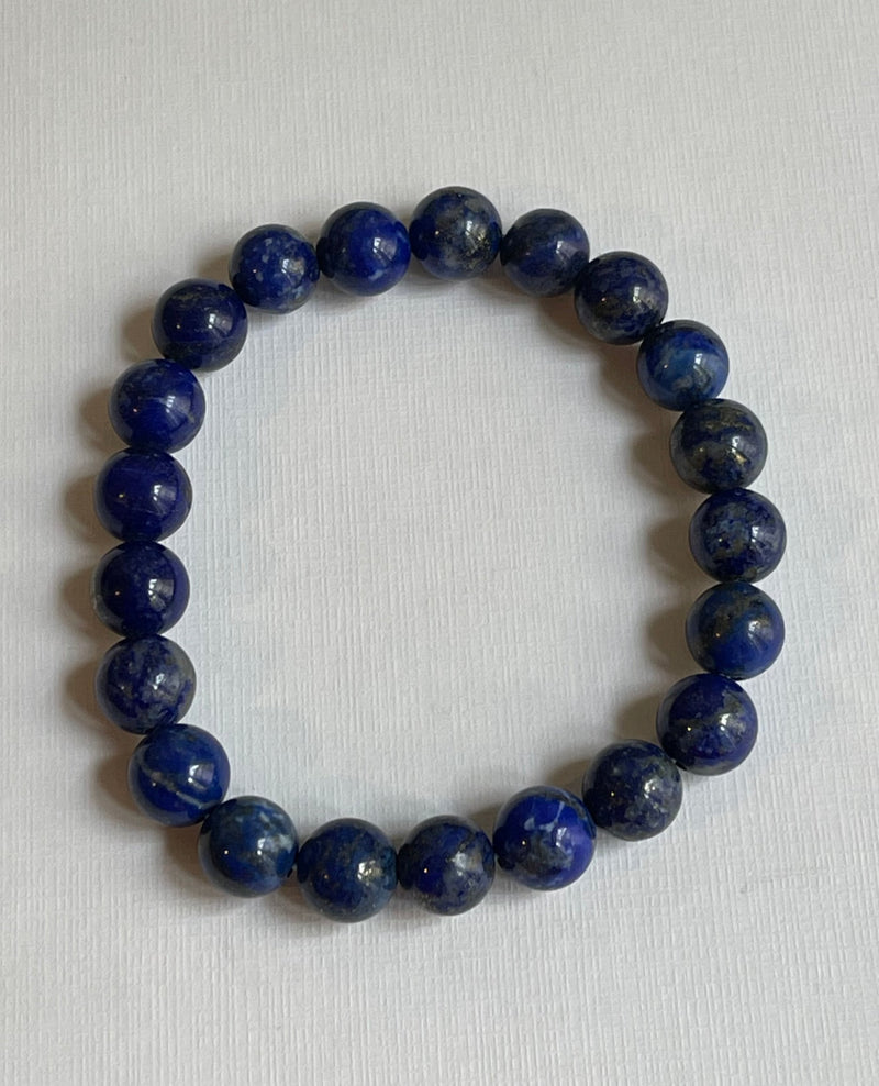 Bracelet Chakra Du 3ème Oeil en Lapis-Lazuli