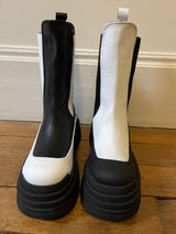 Boots Chelsea Yin & Yang en Cuir