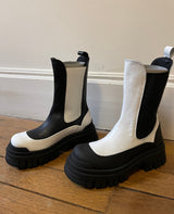 Boots Chelsea Yin & Yang en Cuir