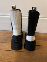 Boots Chelsea Yin & Yang en Cuir