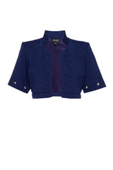 Ryla Electric Blue Knit Jacket