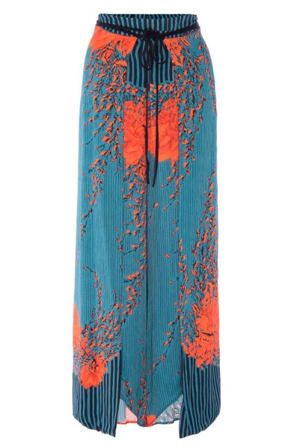 Zeus Printed Slit Pant