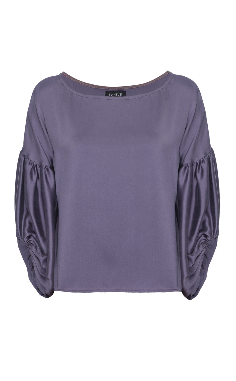 OLENNA Iris Silk Top