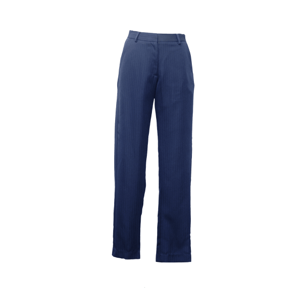 Tailoring Slim Pants in Navy Blue