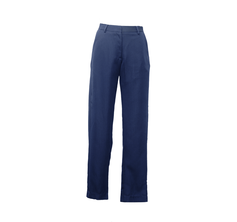 Tailoring Slim Pants in Navy Blue