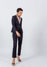 Tailoring Slim Pants in Navy Blue