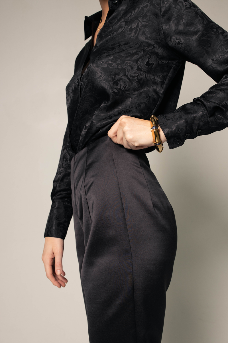 Women's Trousers Pleated Pants