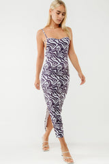 Pacific Dress Plum Psychedelic