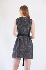 Ebony Mini Tweed Dress