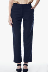 Tailoring Slim Pants in Navy Blue