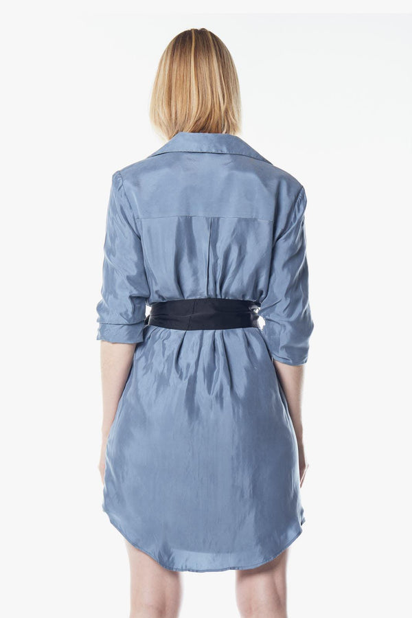 Cielo Blue Blazer Dress