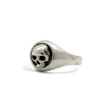 Skull Signet Ring in Sterling Silver *New*