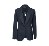 Shawl-Lapels Single-Breasted Blazer