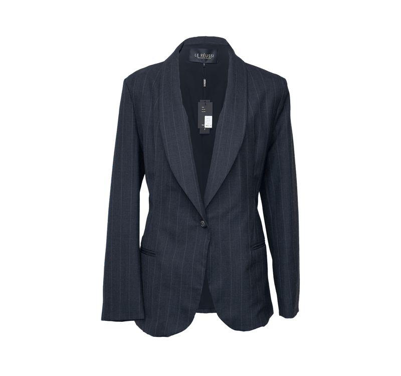 Shawl-Lapels Single-Breasted Blazer