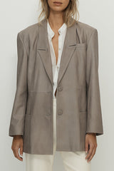 Broome Blazer Moonlight Grey Leather