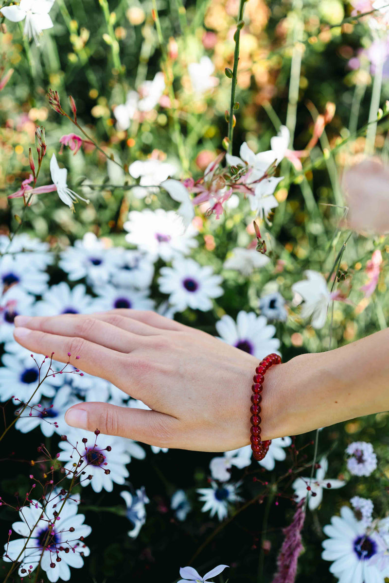 Bracelet Chakra Sacré en Cornaline