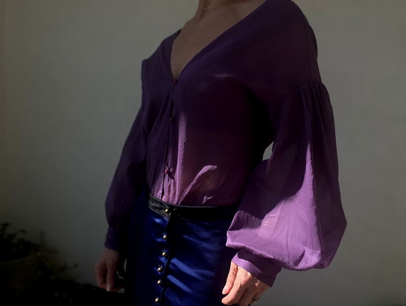 Amalfi Coast Amethyst Top