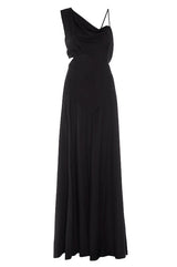 APHRODITE Noir Grecian Dress