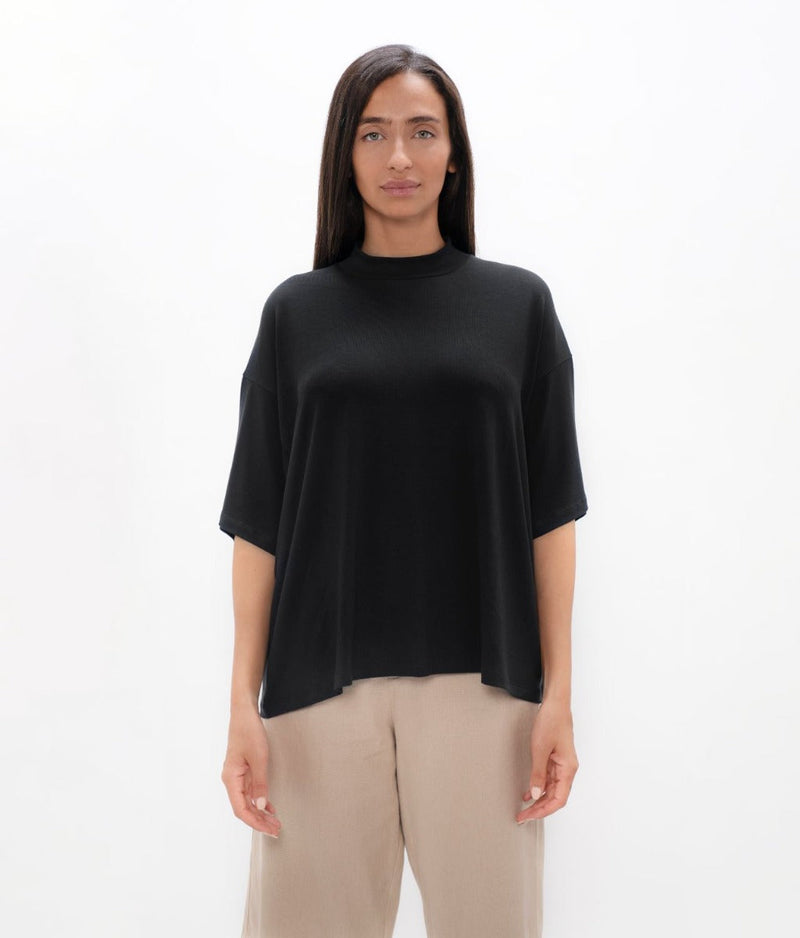 Beirut - Boxy Tee - Black