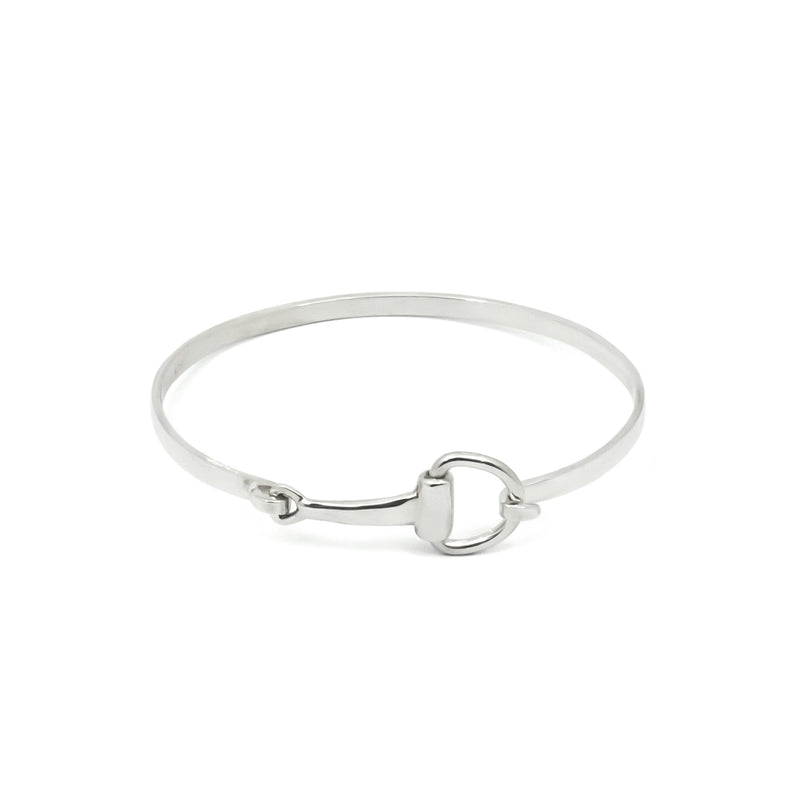 Snaffle Bit Bracelet Small - Sterling Silver