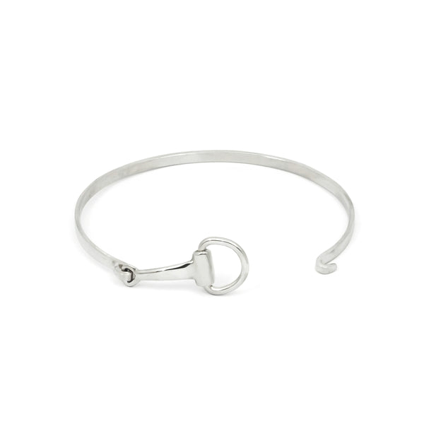 Snaffle Bit Bracelet Small - Sterling Silver