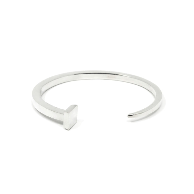 Tough as Nails Cuff Bracelet - Sterling Silver