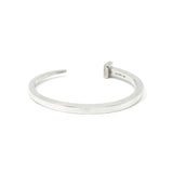 Tough as Nails Cuff Bracelet - Sterling Silver