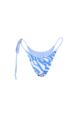 Xena Reversible Triangle Bikini Bottom – Blue Swirl