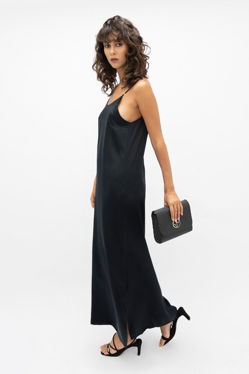 Calabar  - Slip Dress - Black