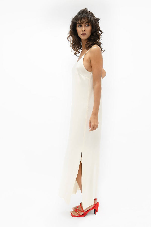 Calabar  - Slip Dress - Pearl