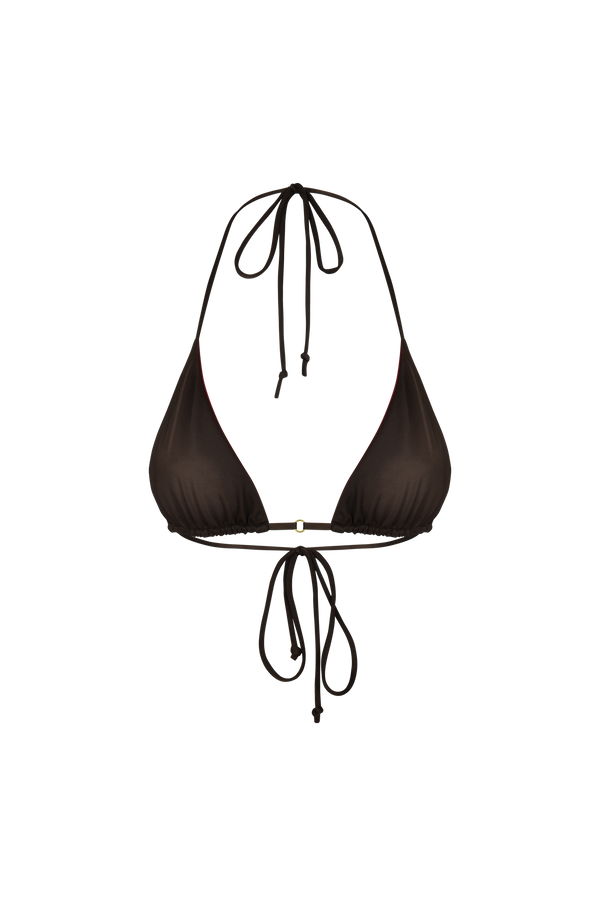 Xena Triangle Top Riversable Choco Rouge