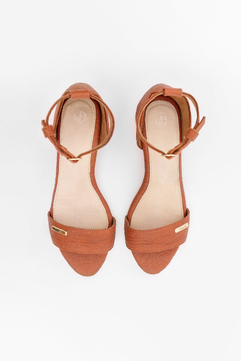 Chicago  - Ankle Strap Heels - Canela