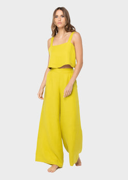 Citron Serengeti Crop Top