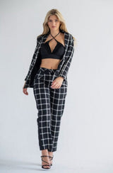 CYPRUS Relaxed Fit Plaid Jacket