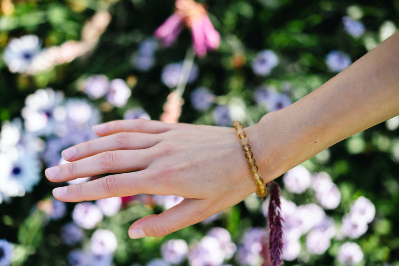 Bracelet Chakra Du Plexus Solaire en Citrine