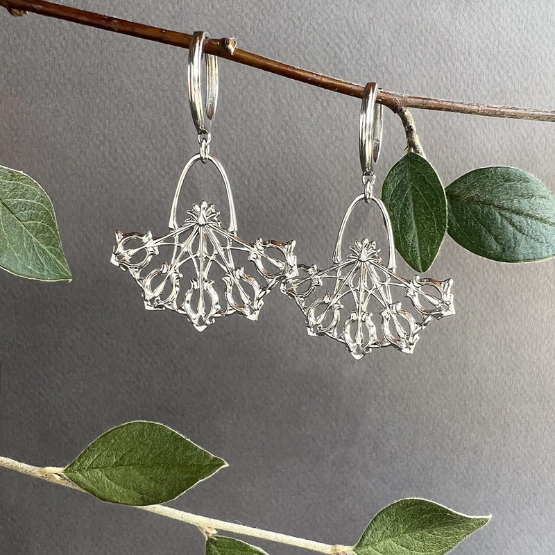 Daphne Earrings Silver