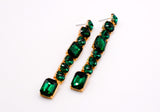 Emerald Cascade Earrings