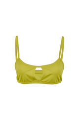 Gaia Bikini Top Lime