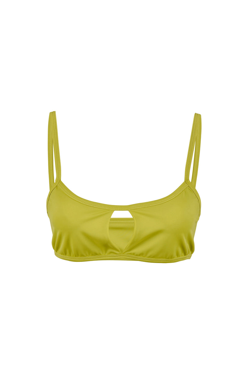 Gaia Bikini Top Lime