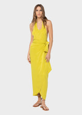 Citron Serengeti Wrap Skirt