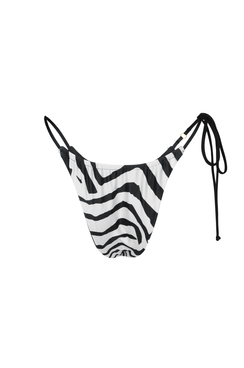 Xena Triangle Bottom Reversible Tiger Print