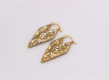 Gold Geometry Glam Earrings