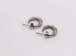 Italian Sterling Silver Petite Hoop Earrings