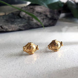 Eye Studs Gold