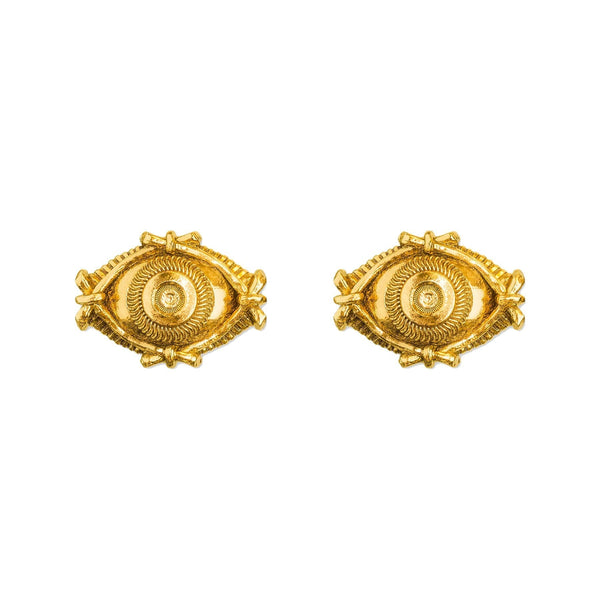 Eye Studs Gold