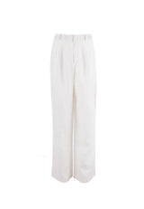 French Riviera  - Wide Leg Pants - Porcelain