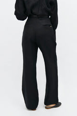 French Riviera - Wide Leg Pants - Licorice