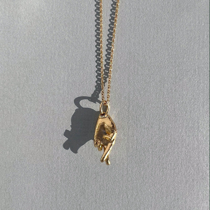 Good Luck Charm Necklace Gold