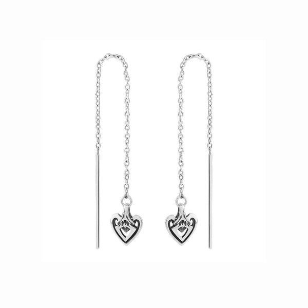 Heart Threaders Silver